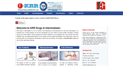 Desktop Screenshot of krrdrugs.com